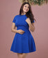 Short Sleeve Mini Skater Dress